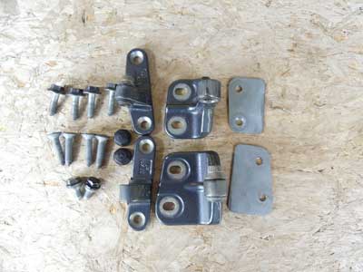 Mercedes Door Hinges Upper and Lower Set, Rear Left A2217301137 W221 07-13 S550 S Class